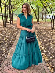 Alison Dress (Hunter Green) - theClothesRak