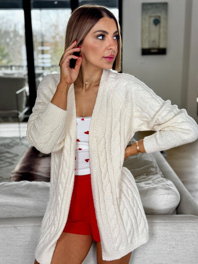 Cate Cable Knit Cardigan by Z Supply - theClothesRak