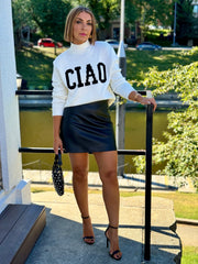 Ciera Faux Leather Mini Skirt by Z Supply - theClothesRak