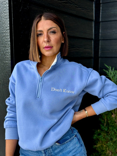 Don't Know Sweatshirt (Moody Sky) - theClothesRak