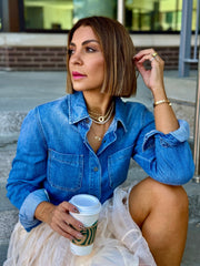 Jeanie Denim Shirt - theClothesRak