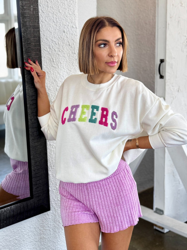 Oversized Cheers Sweatshirt by Z Supply - theClothesRak