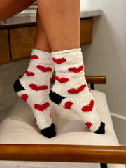 Plush Heart Socks by Z Supply - theClothesRak