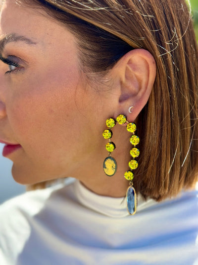 Prima Earring (Yellow) by Julie Sion - theClothesRak