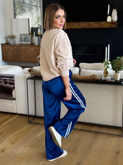 Savannah Track Pant (Navy) - theClothesRak