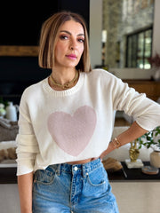 Sienna Heart Sweater by Z Supply - theClothesRak