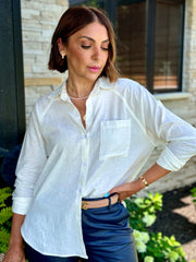 The Perfect Linen Top (White) by Z Supply - theClothesRak