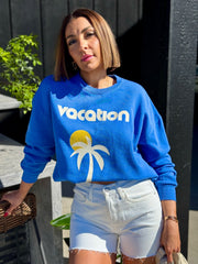 Vacay Sunday Sweatshirt by Z Supply - theClothesRak